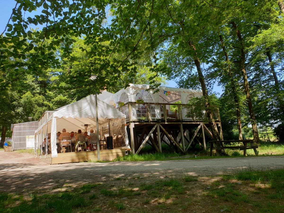 L'étape en forêt Villa Saint-Sever-Calvados Exterior foto