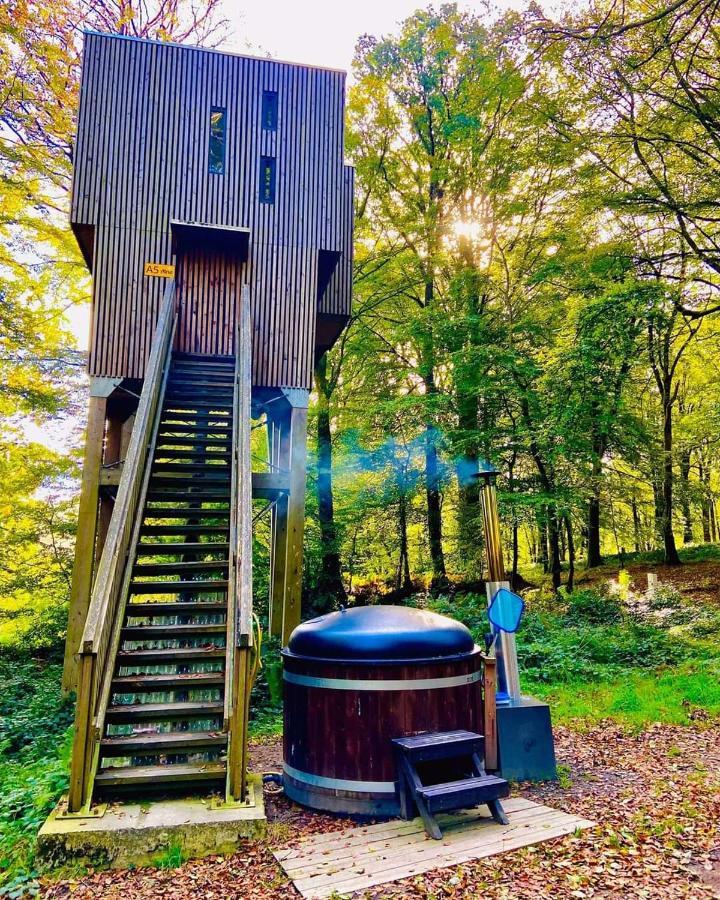 L'étape en forêt Villa Saint-Sever-Calvados Exterior foto