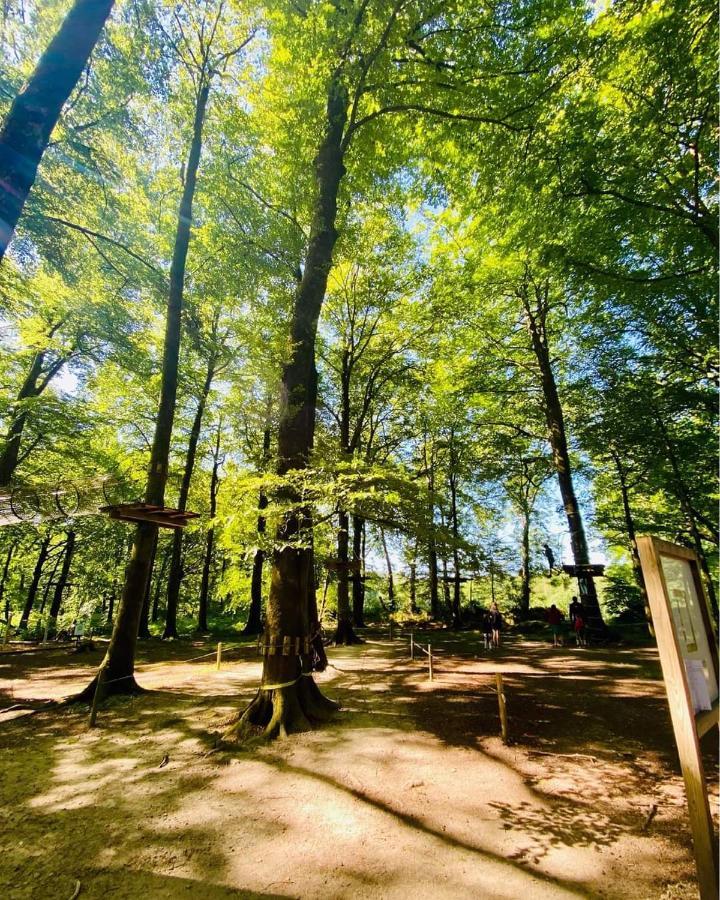 L'étape en forêt Villa Saint-Sever-Calvados Exterior foto