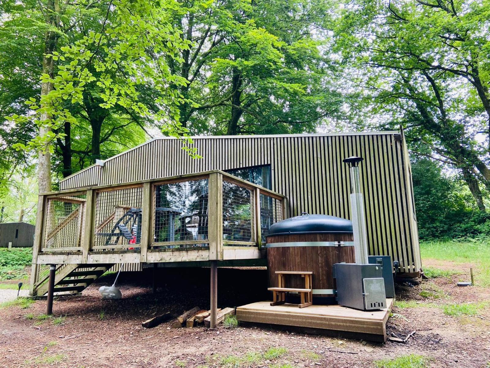 L'étape en forêt Villa Saint-Sever-Calvados Exterior foto