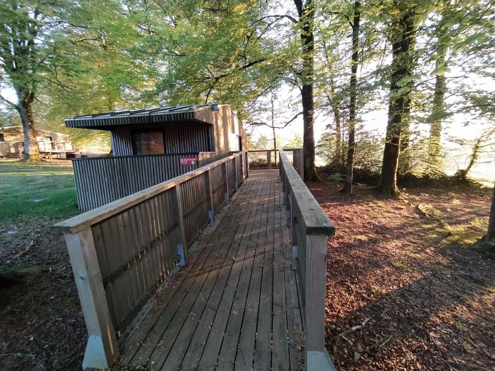 L'étape en forêt Villa Saint-Sever-Calvados Exterior foto