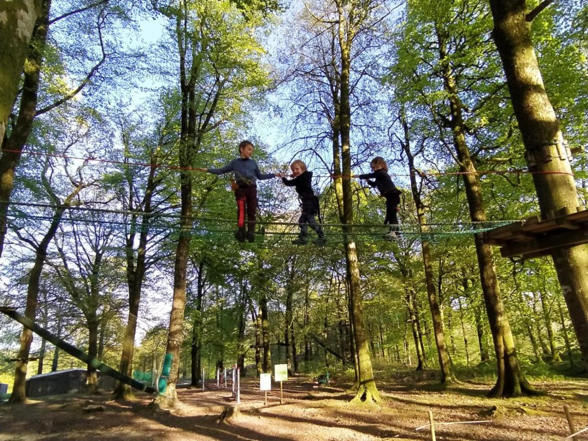 L'étape en forêt Villa Saint-Sever-Calvados Exterior foto