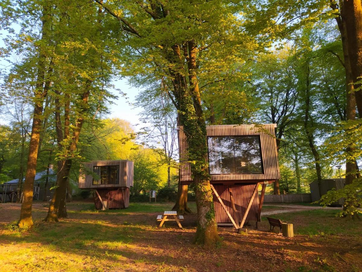 L'étape en forêt Villa Saint-Sever-Calvados Exterior foto